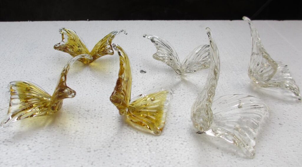 butterfly glass fixtures from China