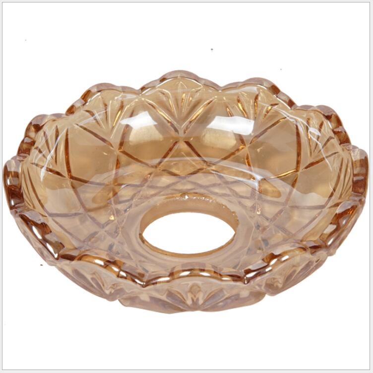 chandelier light glass plate